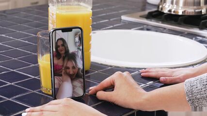 Four Horny Babes Get Wet