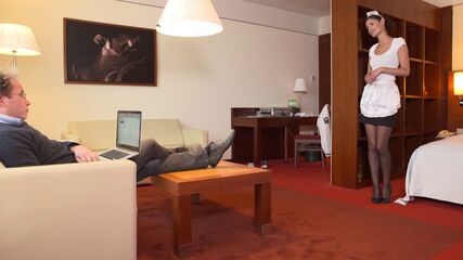 Sexy Hotel Maid MILF